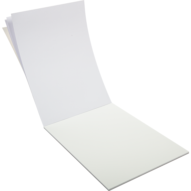 Lavender The Paper Mill White Synthetic Paper for Alcohol Ink-A3, 300gsm (10 Sheets) Pads