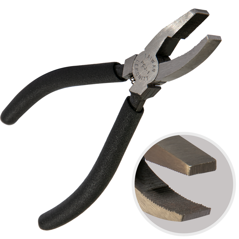 Dark Slate Gray Grozing Pliers Pro for Mosaics Mosaic Supplies