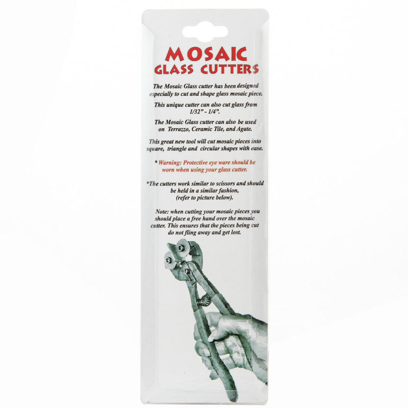 Light Gray Mosaic Glass Nipper Cutter Mosaic Supplies