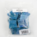 Dark Slate Blue Glass Mosaic Tile 25x25mm 200g Green / Blue / White Mosaic Supplies
