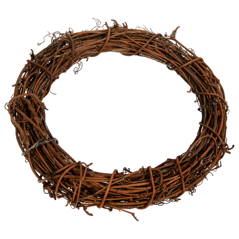 Make a Merry Christmas Natural Vine Wreath 30cm