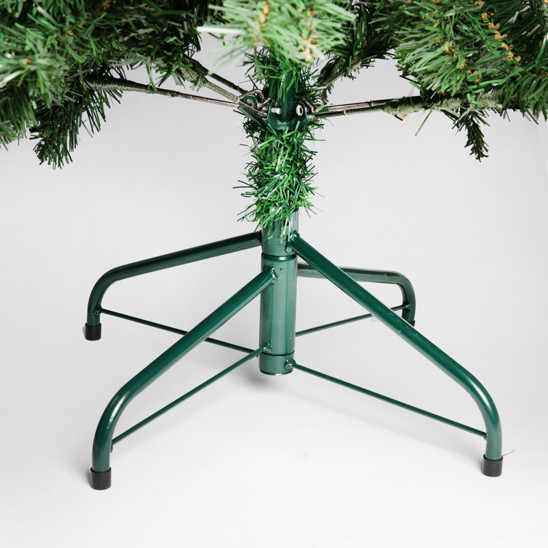 Dark Slate Gray Make a Merry Christmas Cashmere PVC Hinged Tree 150cm with 454 Tips Christmas