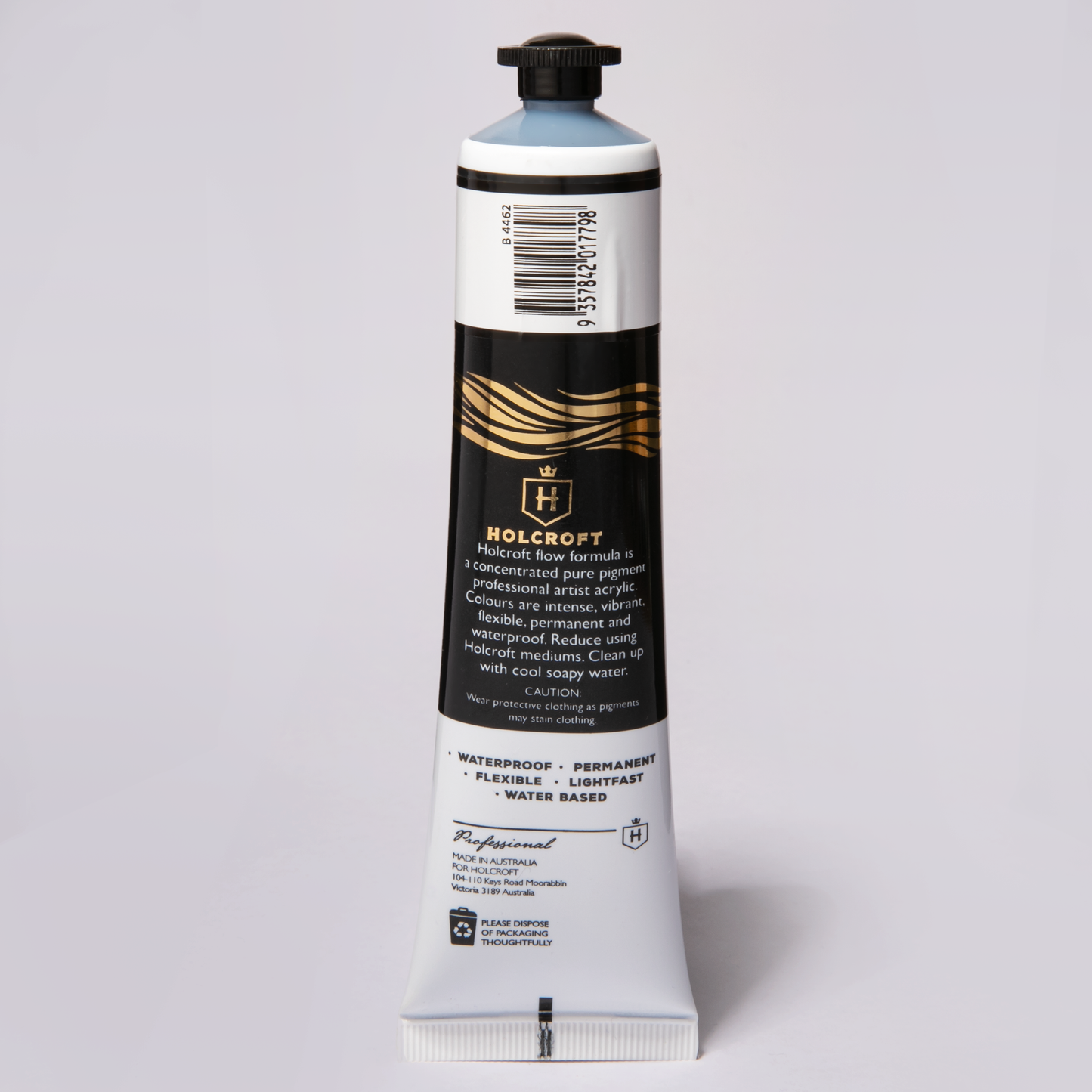 Light Gray Holcroft Professional Acrylic Flow Paint 75ml Summer Night Series 1 Acrylic Paints