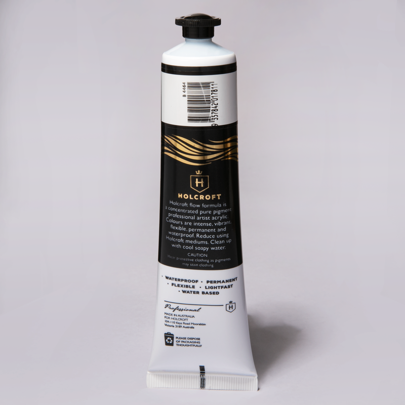 Light Gray Holcroft Professional Acrylic Flow Paint 75ml Tranquility Series 1 Acrylic Paints