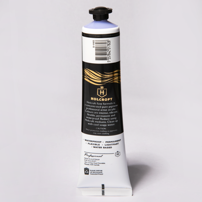 Light Gray Holcroft Professional Acrylic Flow Paint 75ml Ultra Violet Series 2 Acrylic Paints