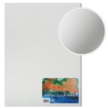 Light Gray Eraldo di Paolo 100% Cotton Cold Press Watercolour Paper 300gsm Pack of 5 A1 Sheets (594x841mm) Watercolour Paper