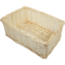 Tan Urban Crafter Bleached Split Willow Square Basket Small 26 x 16 x 10cm Boxes