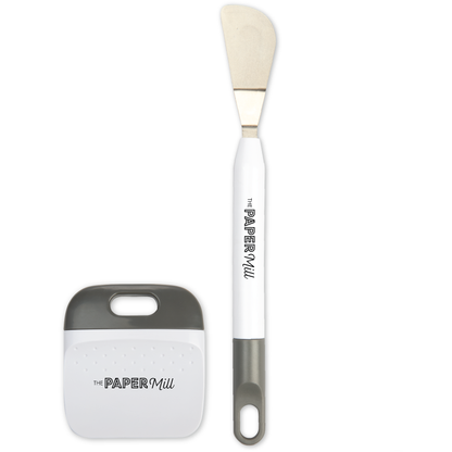 Lavender The Paper Mill Spatula and Scraper Set for Weeding Craft Vinyl (2 Pieces) All Craft Basics