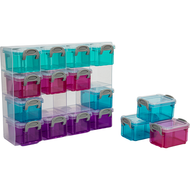 Craftmate 16 piece Plastic Storage Box System 278 x 223 x 90mm