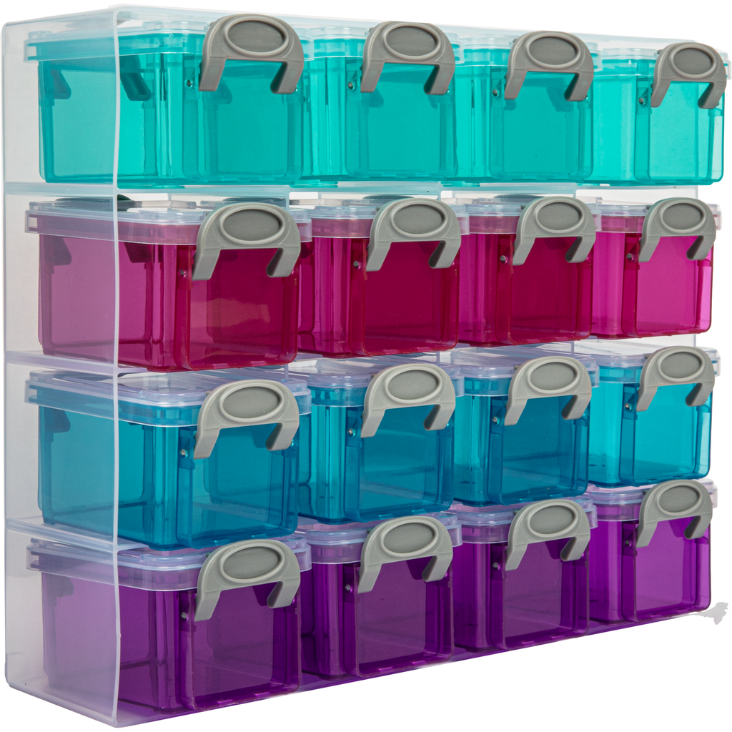 Craftmate 16 piece Plastic Storage Box System 278 x 223 x 90mm