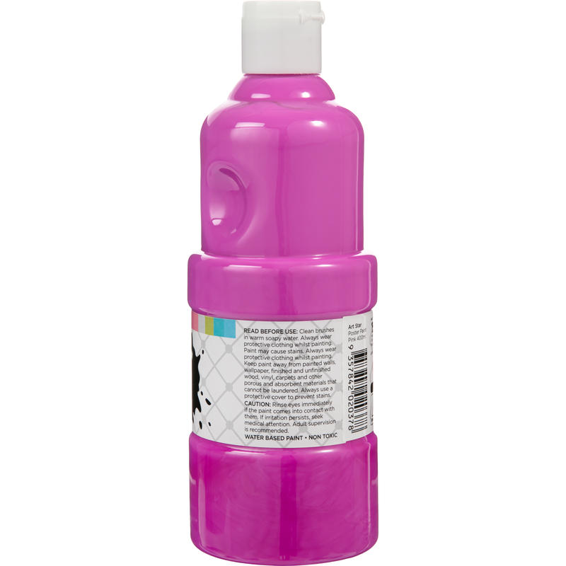 Violet Red Art Star Poster Paint Pink 400ml Kids Paints