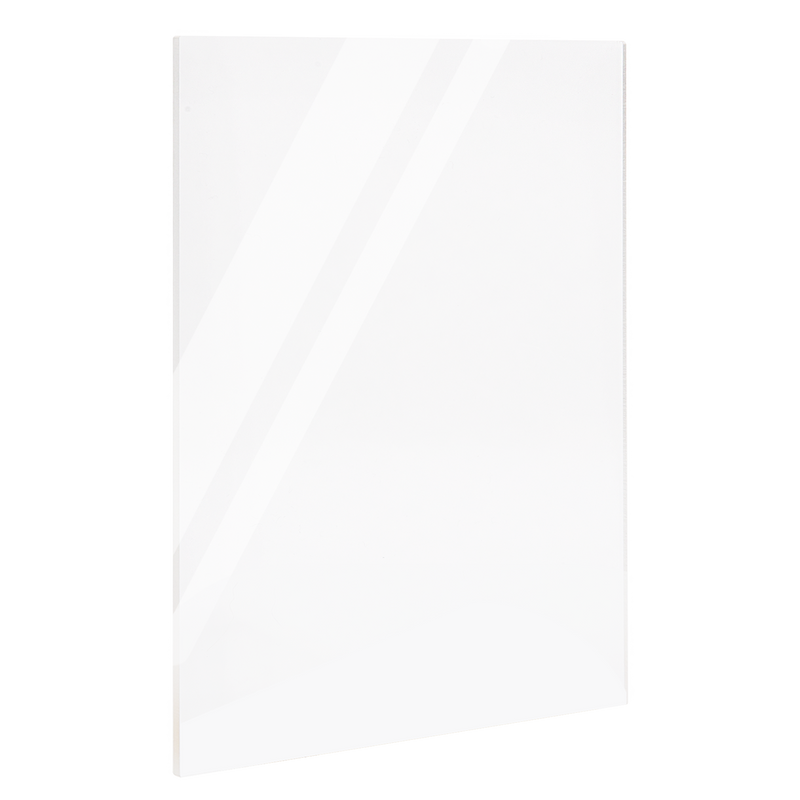 Ghost White Urban Crafter Rectangle Acrylic Board Blank 29.7x42x0.3cm (2 Pieces) All Craft Basics