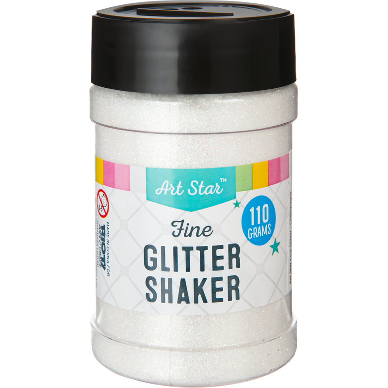 Dark Slate Gray Art Star Fine Glitter Shaker-Champagne 110g Craft Basics