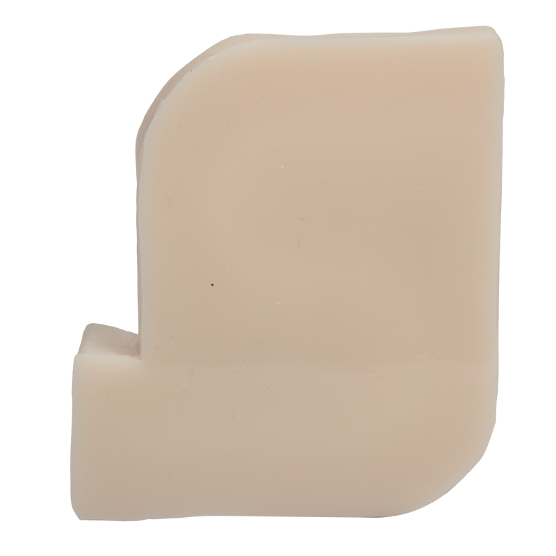 Tan Urban Crafter S Shaped Candle Mould 105x90x31mm Candle Making