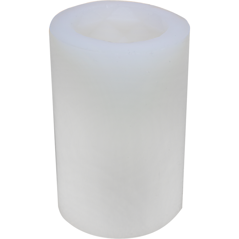 Light Gray Urban Crafter Rhombus Cylinder Candle Mould 81x123mm Candle Making