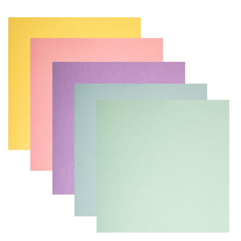 Light Gray The Paper Mill Coloured Core Smooth Cardstock 180gsm 16.5x11.4cm (6.5 x 4.5") 50 Sheets Pastels Paper Craft