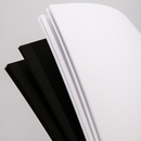 Light Gray The Paper Mill Coloured Core Smooth Cardstock 180gsm 15x15cm (6 x 6") 25 Sheets Black & White Paper Craft