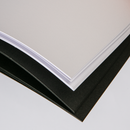 Light Gray The Paper Mill Coloured Core Smooth Cardstock 180gsm 15x15cm (6 x 6") 25 Sheets Black & White Paper Craft