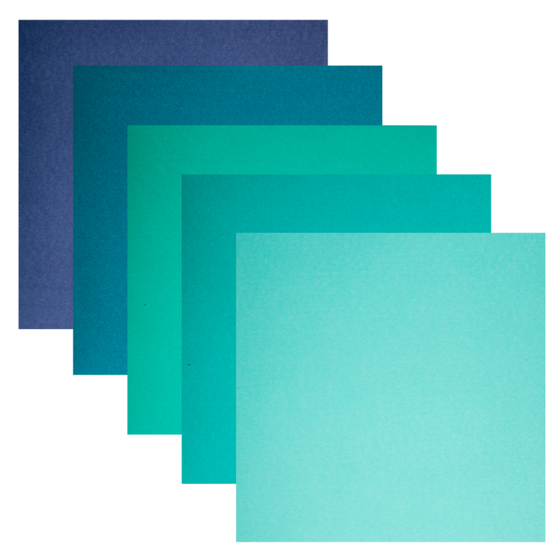 Light Sea Green The Paper Mill Coloured Core Smooth Cardstock 180gsm 30x60cm (12 x 24") 15 Sheets Splash Paper Craft