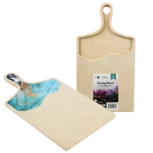 Gray Urban Crafter Plywood Serving Board for Resin 17.7x33x1.4cm Woodcraft