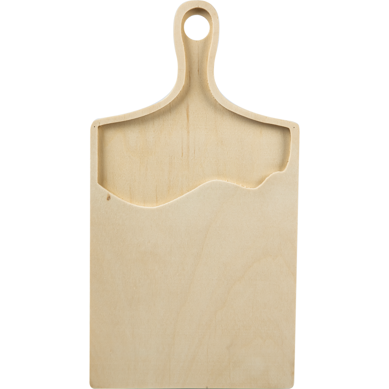 Tan Urban Crafter Plywood Serving Board for Resin 17.7x33x1.4cm Woodcraft