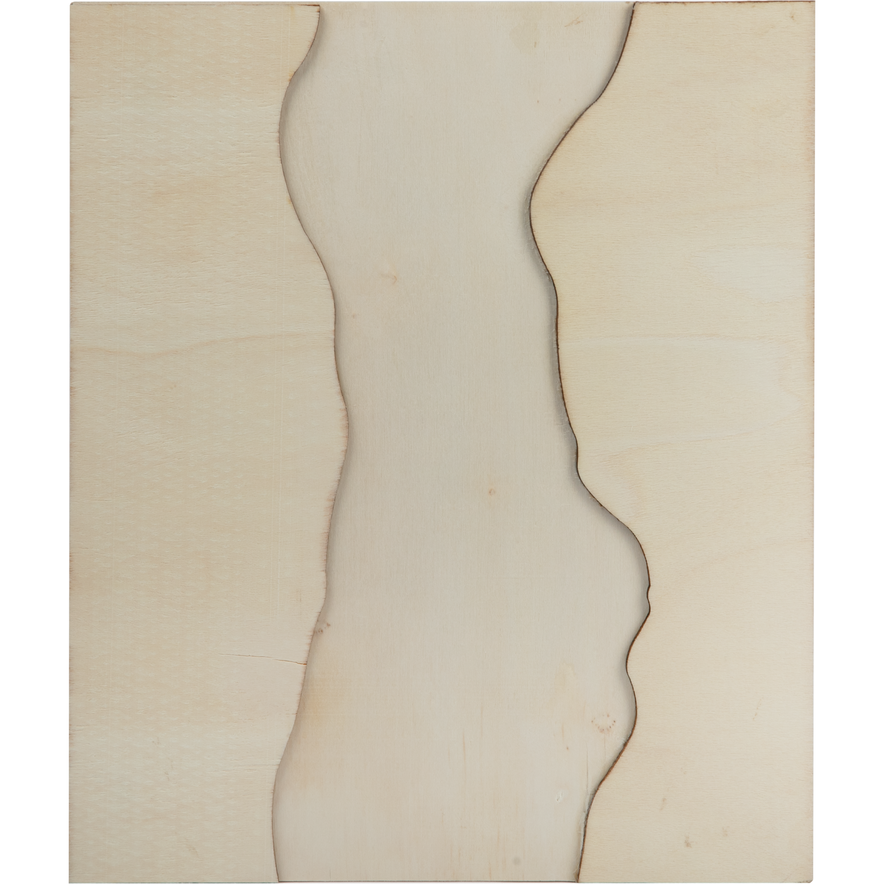 Gray Urban Crafter Plywood River Board for Resin 30.3 x 25.3 x 0.8cm Woodcraft