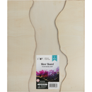 Gray Urban Crafter Plywood River Board for Resin 30.3 x 25.3 x 0.8cm Woodcraft