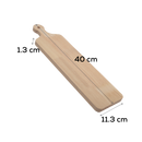 Tan Urban Crafter Pine Rectangular Serving Paddle 40.6x11.3x1.4cm Boards