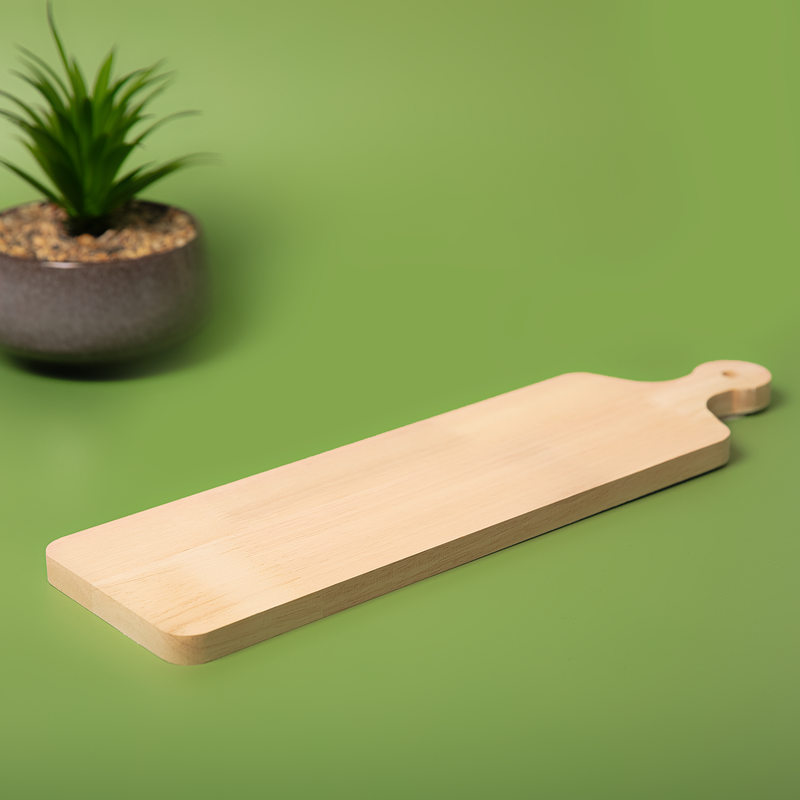 Olive Drab Urban Crafter Pine Rectangular Serving Paddle 40.6x11.3x1.4cm Woodcraft