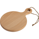 Rosy Brown Urban Crafter Beech Round Serving Board 11.7x17x1.2cm Boards