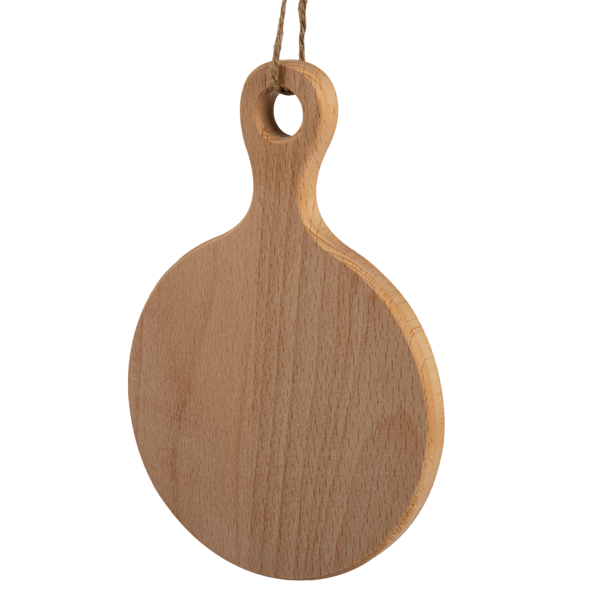 Dim Gray Urban Crafter Beech Round Serving Board 11.7x17x1.2cm Boards