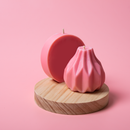 Light Pink Urban Crafter Pine Round Panel 12.7 x 12.7 x 2cm Woodcraft