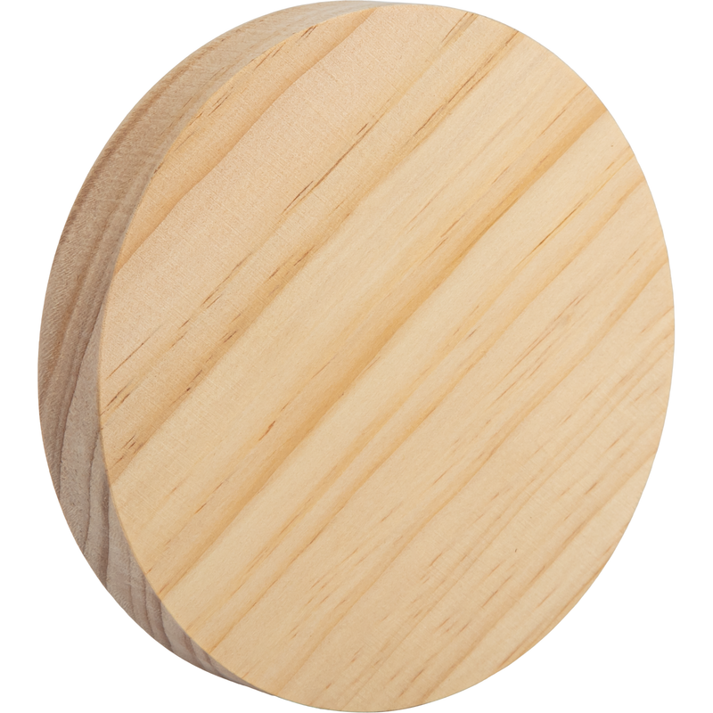 Tan Urban Crafter Pine Round Panel 12.7 x 12.7 x 2cm Woodcraft