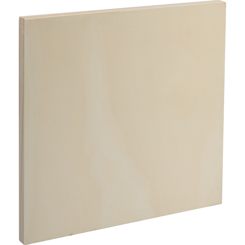 Gray Urban Crafter Plywood and Pine Decorator Panel 29.8 x 29.8 x 1.8cm Woodcraft