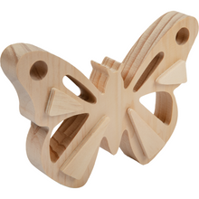 Tan Tim & Tess Pine Butterfly Kids Craft Basics