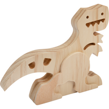 Tan Tim & Tess Pine Dinosaur Kids Craft Basics