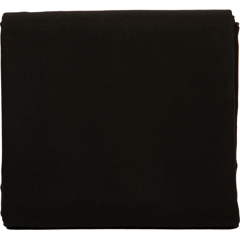 Black Solid Colour Quilting and Craft Fabric-Black 100% Cotton, 112cm X 2m, 140gsm (1 Piece) Quilting