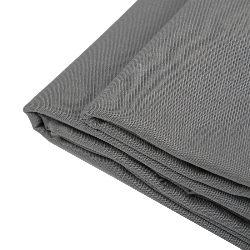 Dim Gray Solid Colour Quilting and Craft Fabric-Grey 100% Cotton, 112cm X 2m, 140gsm (1 Piece) Quilting