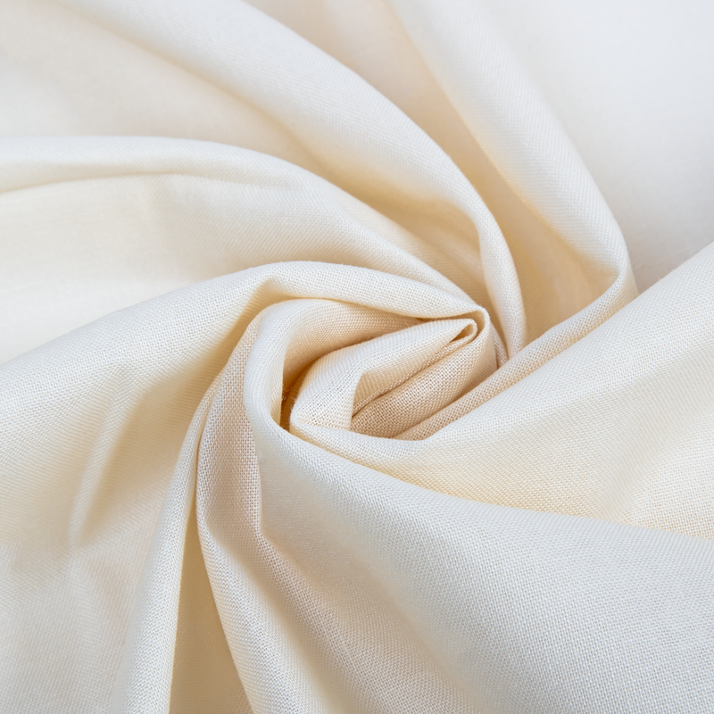 Light Gray Solid Colour Quilting and Craft Fabric-Ivory 100% Cotton, 112cm X 2m, 140gsm (1 Piece) Quilting