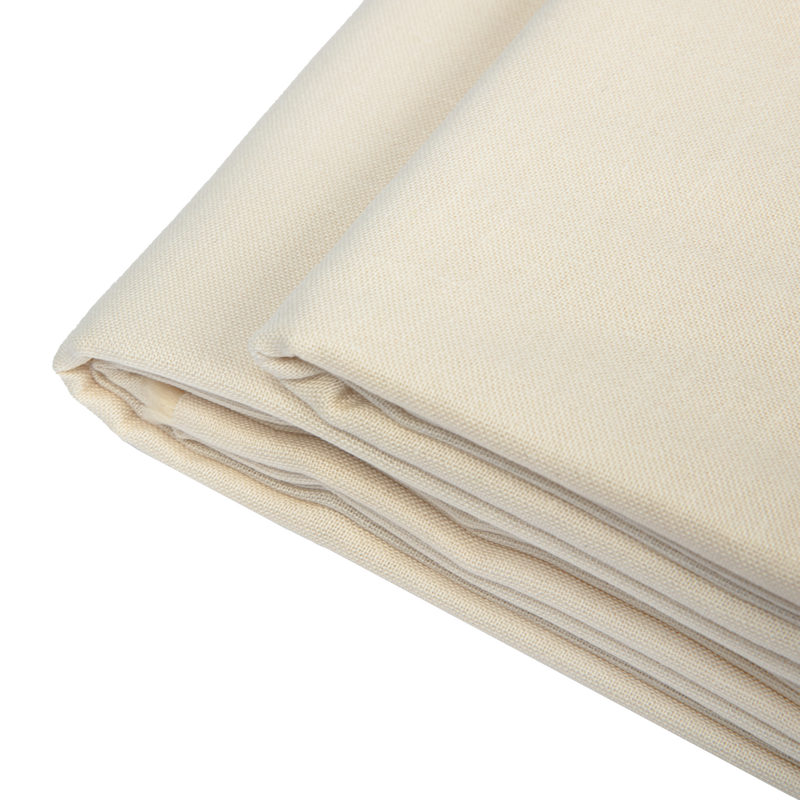 Light Gray Solid Colour Quilting and Craft Fabric-Ivory 100% Cotton, 112cm X 2m, 140gsm (1 Piece) Quilting