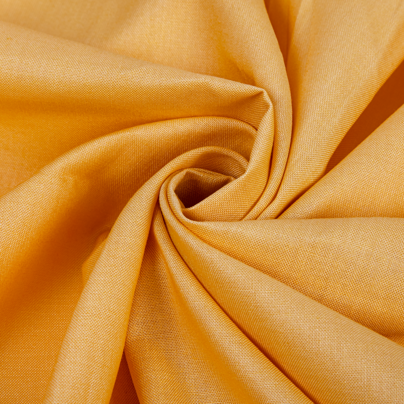 Goldenrod Solid Colour Quilting and Craft Fabric-Mustard 100% Cotton 112cm X 2m, 140gsm (1 Piece) Quilting