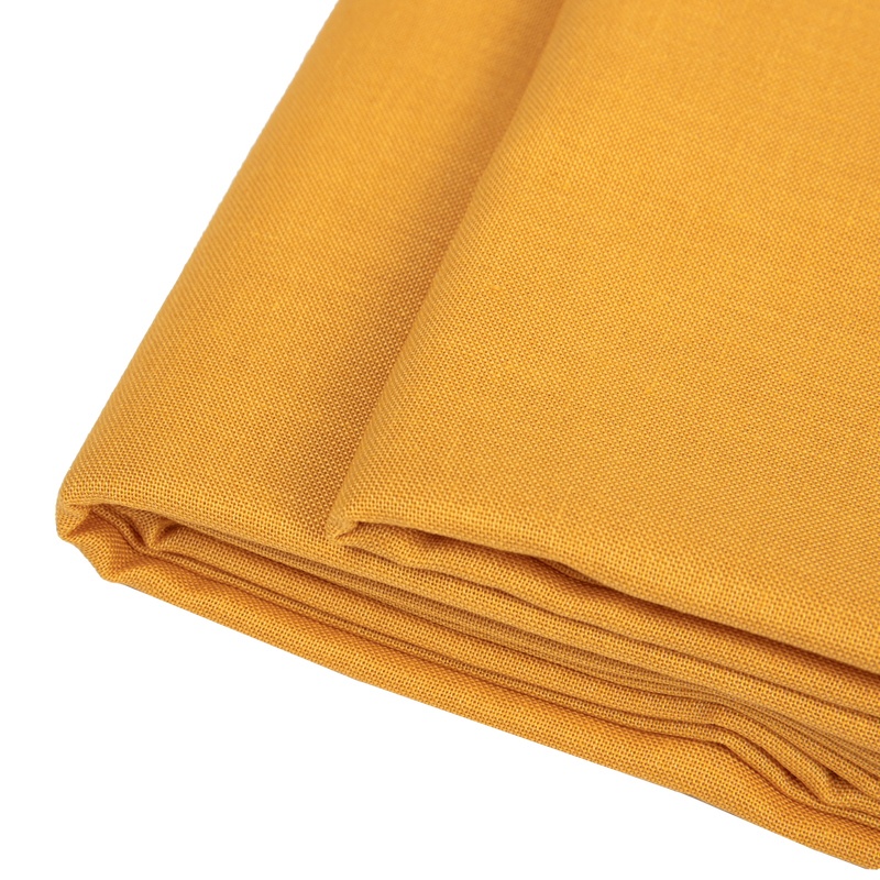 Goldenrod Solid Colour Quilting and Craft Fabric-Mustard 100% Cotton 112cm X 2m, 140gsm (1 Piece) Quilting