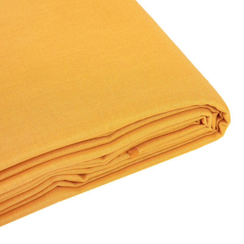 Sandy Brown Solid Colour Quilting and Craft Fabric-Mustard 100% Cotton 112cm X 2m, 140gsm (1 Piece) Quilting