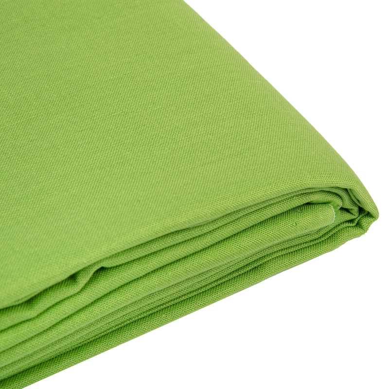 Yellow Green Solid Colour Quilting and Craft Fabric-Lime Green 100% Cotton, 112cm X 2m, 140gsm (1 Piece) Quilting