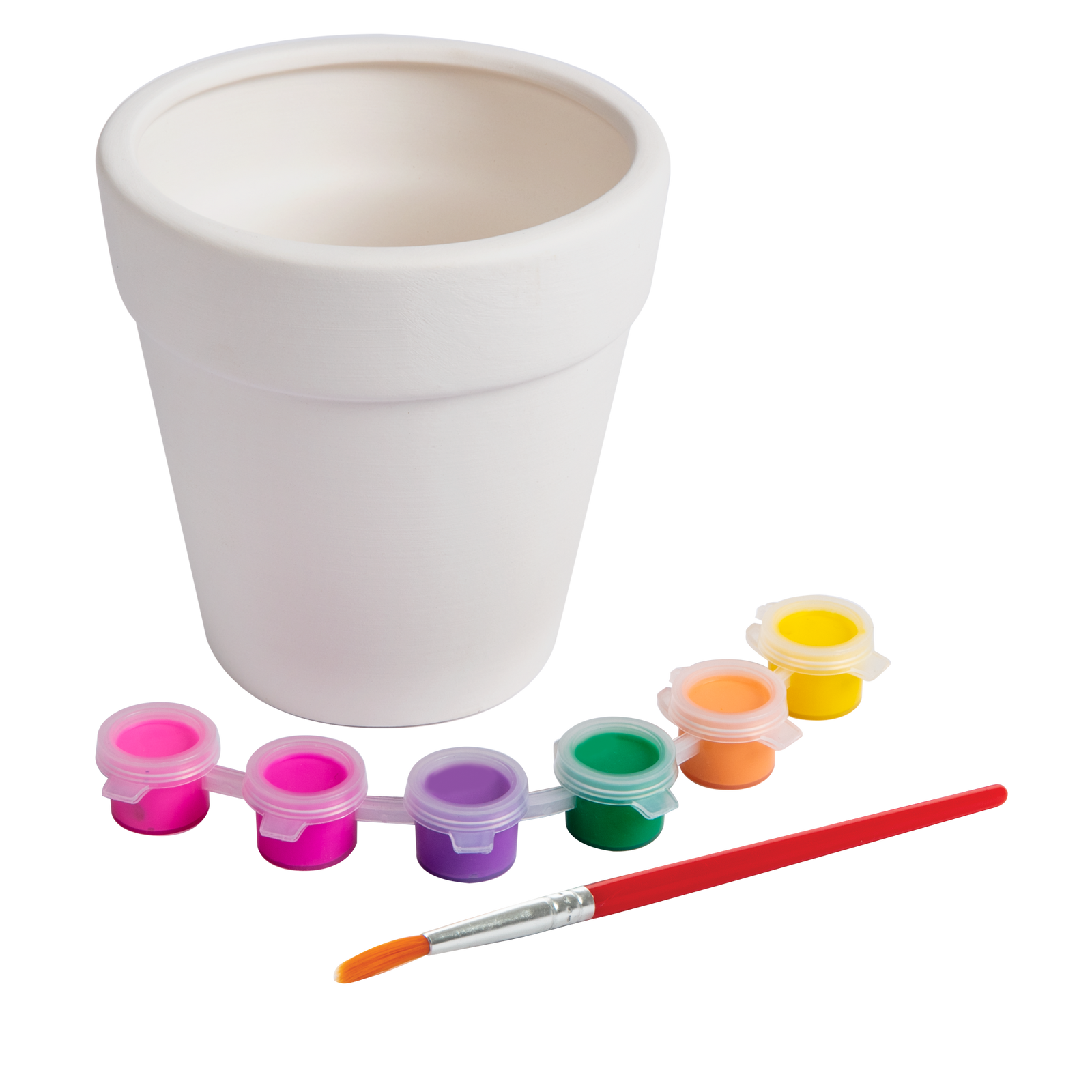 Art Star Paint Your Own Ceramic Flower Pot Kit