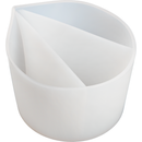 Light Gray Urban Crafter Silicone Pouring  Split Cup - 3 Sections Resin Accessories