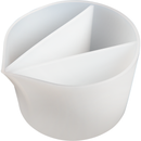 Light Gray Urban Crafter Silicone Pouring  Split Cup - 3 Sections Resin Accessories