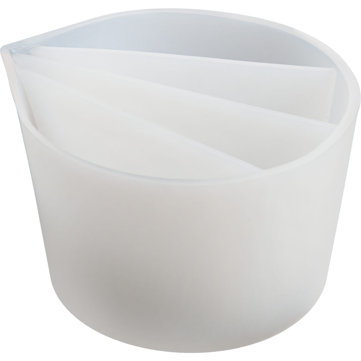 Light Gray Urban Crafter Silicone Pouring Split Cup - 4 Sections Resin Tools & Accessories