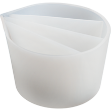 Light Gray Urban Crafter Silicone Pouring Split Cup - 4 Sections Resin Tools & Accessories