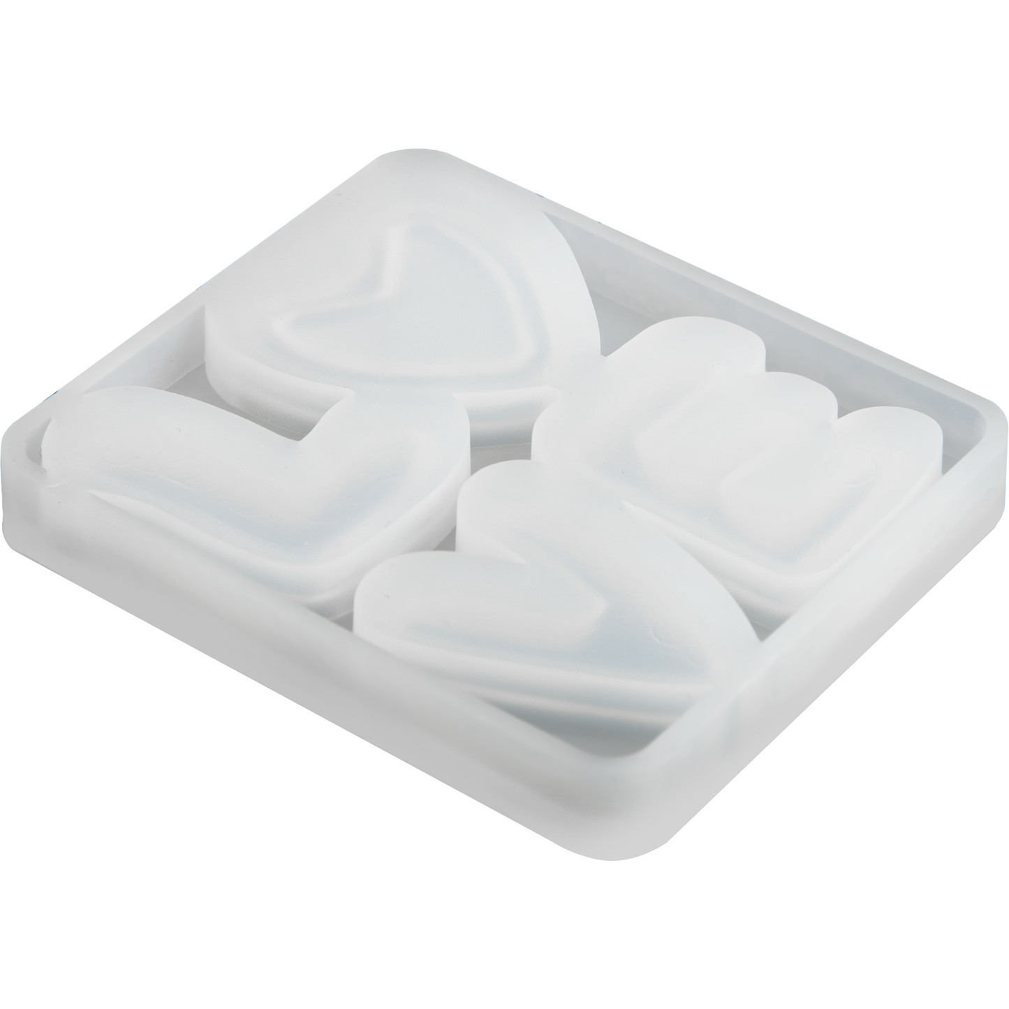 Light Gray Urban Crafter LOVE Silicone Mould 5.8x5x0.8cm Resin Moulds